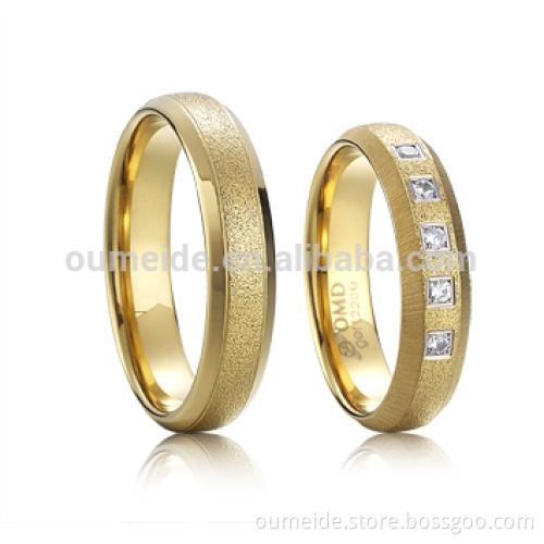 OEM factory alibaba website wholesale couple wedding mens brass rings